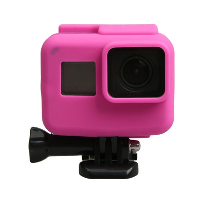 Original for GoPro HERO5 Silicone Border Frame Mount Housing Protective Case Cover Shell(Pink) by bashfashion