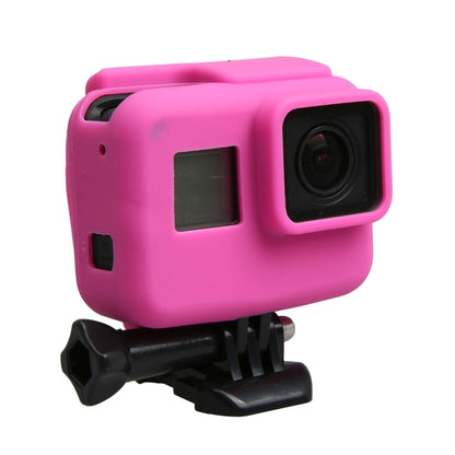 Original for GoPro HERO5 Silicone Border Frame Mount Housing Protective Case Cover Shell(Pink) by bashfashion
