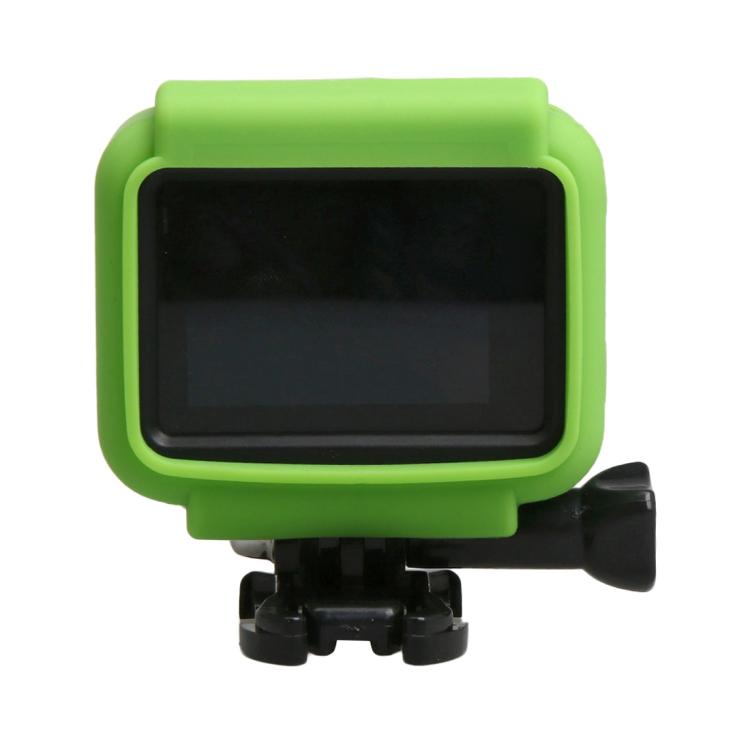 Original for GoPro HERO5 Silicone Border Frame Mount Housing Protective Case Cover Shell(Green) by bashfashion