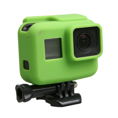Original for GoPro HERO5 Silicone Border Frame Mount Housing Protective Case Cover Shell(Green) by bashfashion