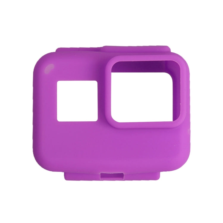 Original for GoPro HERO5 Silicone Border Frame Mount Housing Protective Case Cover Shell(Purple) by bashfashion