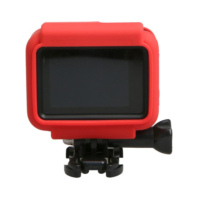 Original for GoPro HERO5 Silicone Border Frame Mount Housing Protective Case Cover Shell(Red) by bashfashion