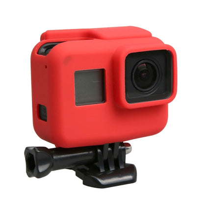 Original for GoPro HERO5 Silicone Border Frame Mount Housing Protective Case Cover Shell(Red) by bashfashion