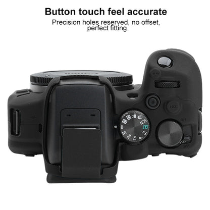 For Canon EOS R10 Soft Silicone Protective Case (Black) by bashfashion