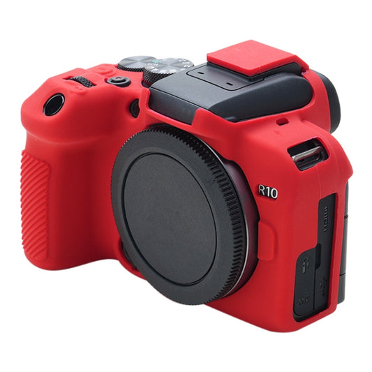 For Canon EOS R10 Soft Silicone Protective Case (Red) by bashfashion