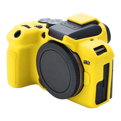 For Canon EOS R10 Soft Silicone Protective Case (Yellow) by bashfashion