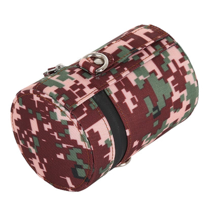Camouflage Color Small Lens Case Zippered Cloth Pouch Box for DSLR Camera Lens, Size: 11x8x8cm (Brown) by bashfashion