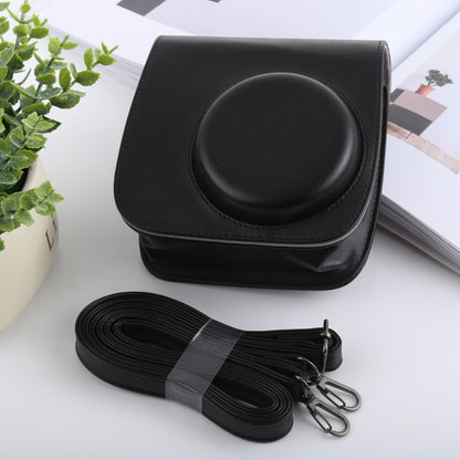 Retro Style Full Body Camera PU Leather Case Bag with Strap for FUJIFILM instax mini 9 / mini 8+ / mini 8(Black) by bashfashion