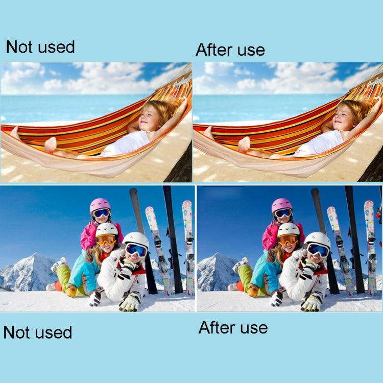 JUNESTAR 4 in 1 Proffesional 40.5mm Lens Filter(CPL + UV) & Waterproof Housing Case Adapter Ring & Lens Protective Cap for GoPro HERO4 / 3+ / 3 Sport Action Camera by JSR