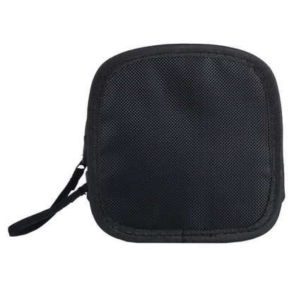9PCS Nylon Filter Bag with Strap, Size:14×12×6cm(Black) by bashfashion