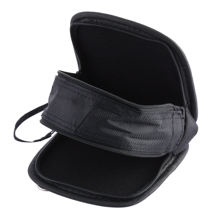 9PCS Nylon Filter Bag with Strap, Size:14×12×6cm(Black) by bashfashion