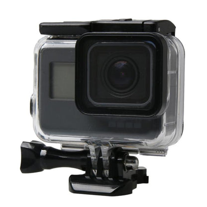 For GoPro HERO6 /5 Black 60m Underwater Waterproof Housing Diving Case with Touch Screen Back Door & Filter / Buckle Basic Mount & Screw, No Need to Disassemble Lens by bashfashion
