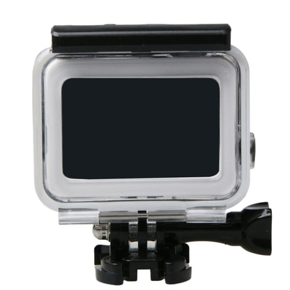 For GoPro HERO6 /5 Black 60m Underwater Waterproof Housing Diving Case with Touch Screen Back Door & Filter / Buckle Basic Mount & Screw, No Need to Disassemble Lens by bashfashion