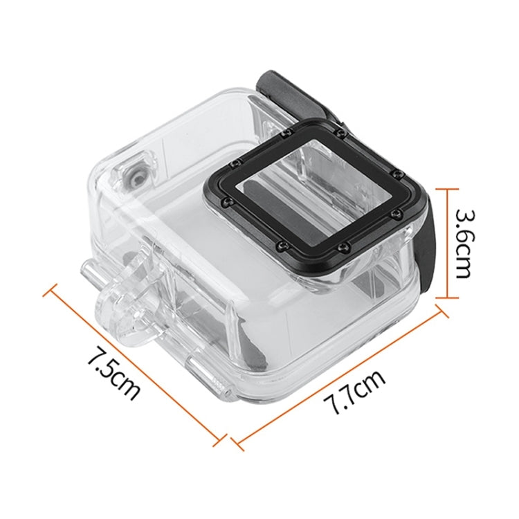 GP452 Waterproof Case + Touch Back Cover for GoPro HERO7 White / Silver by bashfashion