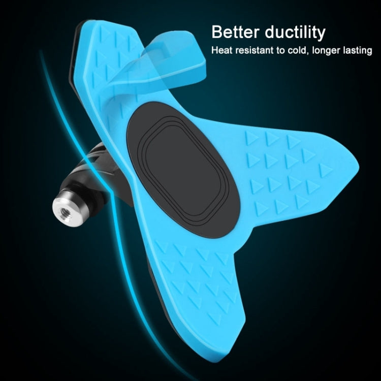 Helmet Belt Mount + Waterproof Housing Protective Case for GoPro HERO7 Black /6 /5 by bashfashion