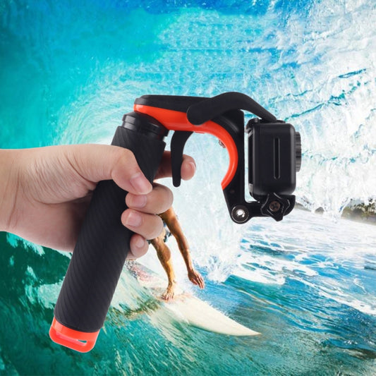 Shutter Trigger + Floating Hand Grip Diving Buoyancy Stick with Adjustable Anti-lost Strap & Screw & Wrench for DJI Osmo Action by bashfashion