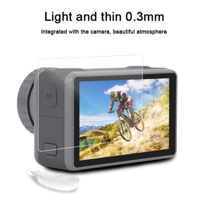 For DJI Osmo Action 3-in-1 Lens Front and Back LCD Display HD Protective Film by bashfashion
