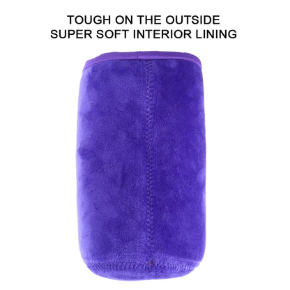 SLR Camera Lens Bag Micro Single Lens Bag Lens Inner Bile Bag Waterproof Protective Case Plus Velvet Thickening, Diameter: 10cm, Height: 14cm(Purple) by bashfashion