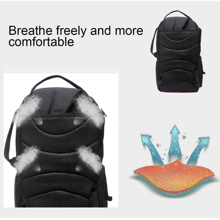 INDEPMAN DL-B016 Portable Waterproof Scratch-proof Outdoor Sports Sling Shoulder Bag Camera Bag Phone Tablet Bag for GoPro, SJCAM, Nikon, Canon, Xiaomi Xiaoyi YI, iPad, Apple, Samsung, Huawei, Size: 25.5 * 19 * 44 cm(Green) by INDEPMAN