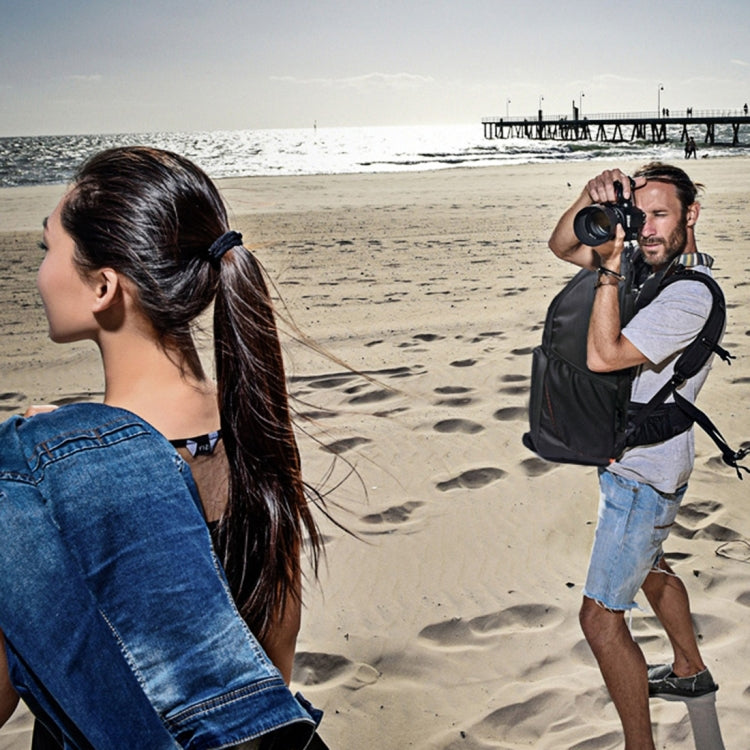 INDEPMAN DL-B016 Portable Waterproof Scratch-proof Outdoor Sports Sling Shoulder Bag Camera Bag Phone Tablet Bag for GoPro, SJCAM, Nikon, Canon, Xiaomi Xiaoyi YI, iPad, Apple, Samsung, Huawei, Size: 25.5 * 19 * 44 cm(Green) by INDEPMAN