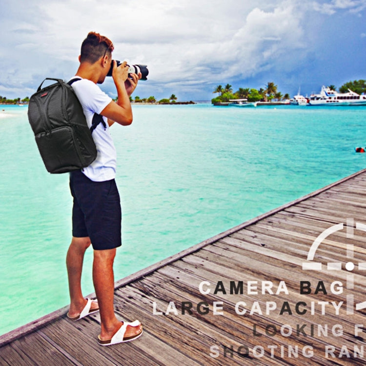 INDEPMAN DL-B016 Portable Waterproof Scratch-proof Outdoor Sports Sling Shoulder Bag Camera Bag Phone Tablet Bag for GoPro, SJCAM, Nikon, Canon, Xiaomi Xiaoyi YI, iPad, Apple, Samsung, Huawei, Size: 25.5 * 19 * 44 cm(Green) by INDEPMAN