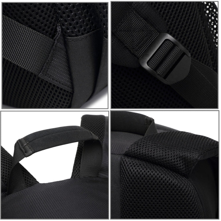 DL-B028 Portable Casual Style Waterproof Scratch-proof Outdoor Sports Backpack SLR Camera Bag Phone Bag for GoPro, SJCAM, Nikon, Canon, Xiaomi Xiaoyi YI, iPad, Apple, Samsung, Huawei, Size: 27.5 * 12.5 * 34 cm(Orange) by bashfashion