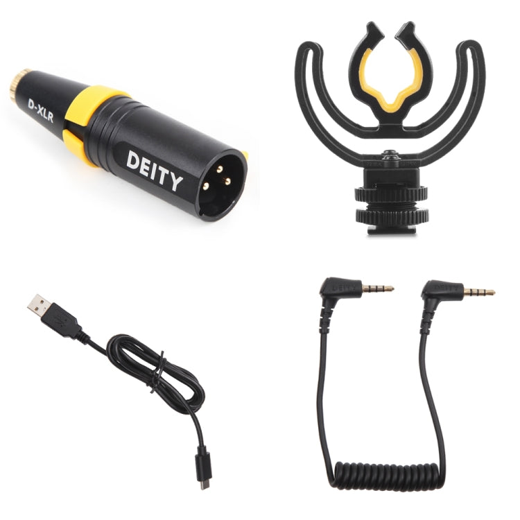 Deity V-Mic D3 Pro Kit Directional Condenser Shotgun Microphone with Shock Mount with Handle (Black) by Aputure