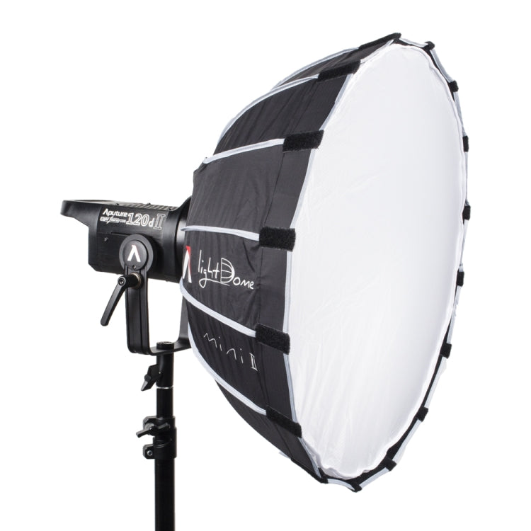 Aputure LS C120D II High Color Restoration CRI 96 Light Storm Natural White Light 5500K COB LED Studio Video Light with 2.4GHz Wireless Remote & Control Box (Black) by Aputure