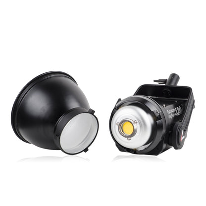 Aputure LS C120D II High Color Restoration CRI 96 Light Storm Natural White Light 5500K COB LED Studio Video Light with 2.4GHz Wireless Remote & Control Box (Black) by Aputure