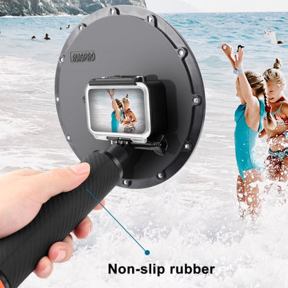 RUIGPRO Floating Hand Grip Dome Port Underwater Diving Camera Lens Transparent Cover for DJI Osmo Action by RUIGPRO