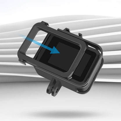 RUIGPRO for GoPro HERO8 Black Standard Border PC ABS Frame Mount Protective Case(Black) by RUIGPRO