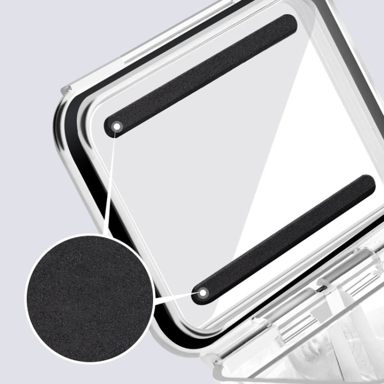 RUIGPRO for GoPro HERO8 Black 45m Waterproof Housing Protective Case with Buckle Basic Mount & Screw(Transparent) by RUIGPRO