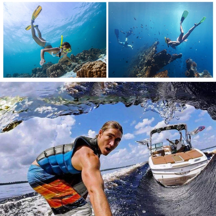 RUIGPRO for GoPro HERO8 Black 45m Waterproof Housing Protective Case with Buckle Basic Mount & Screw(Transparent) by RUIGPRO