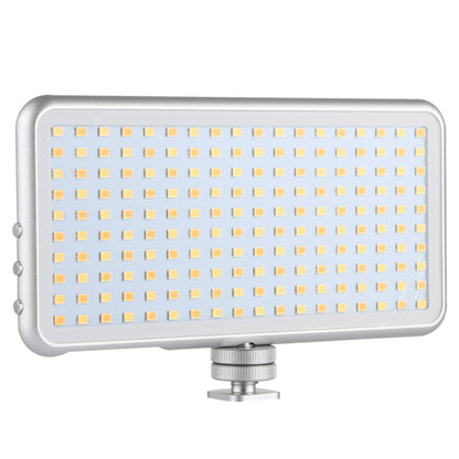 LED011S Pocket 180 LEDs Professional Vlogging Photography Video & Photo Studio Light with OLED Display & Cold Shoe Adapter Mount for Canon / Nikon DSLR Cameras by bashfashion