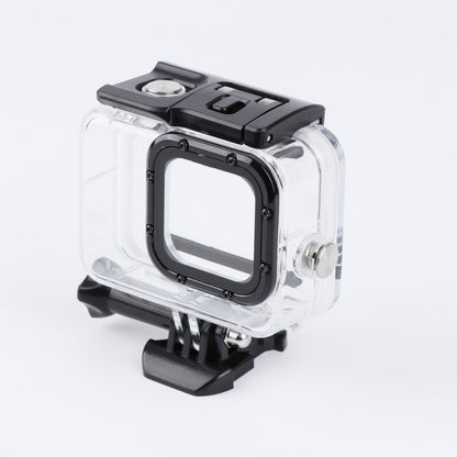 For GoPro HERO8 Black 45m Waterproof Housing Protective Case with Buckle Basic Mount & Screw (Transparent) by bashfashion