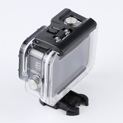 For GoPro HERO8 Black 45m Waterproof Housing Protective Case with Buckle Basic Mount & Screw (Transparent) by bashfashion