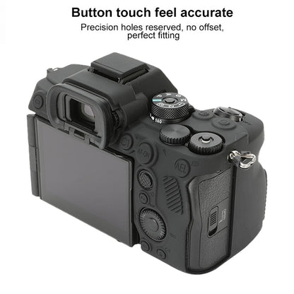 For Sony ILCE-7RM5 / Alpha 7R V Soft Silicone Protective Case (Black) by bashfashion