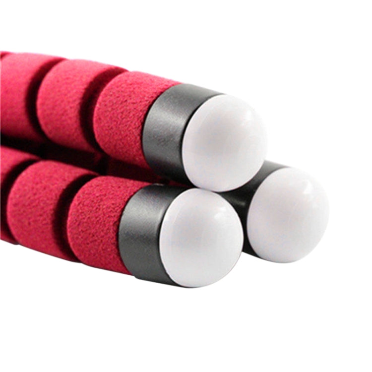 Mini Octopus Flexible Foam Tripod Holder with Phone Clamp & Remote Control (Red) by bashfashion