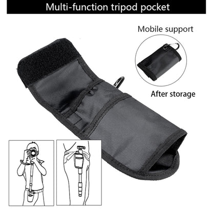 BEXIN MCS285 Portable Travel Outdoor DSLR Camera Carbon Fiber Monopod Holder (Black) by BEXIN