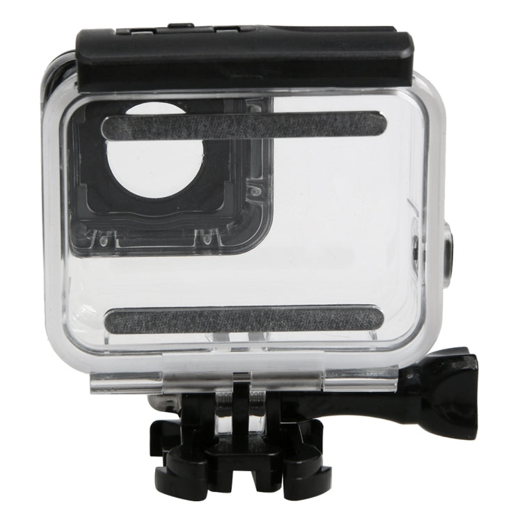 For GoPro HERO5 30m Waterproof PC & ABS Housing Protective Case + Touch Back Cover with Buckle Basic Mount & Long Screw, Backcover Size: 7 x 6 cm by bashfashion