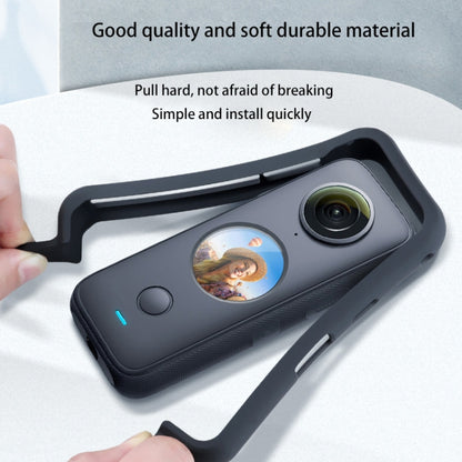 PC Plastic Protective Frame Mount Cage with Tripod Base Adapter for Insta360 One X2(Black) by bashfashion