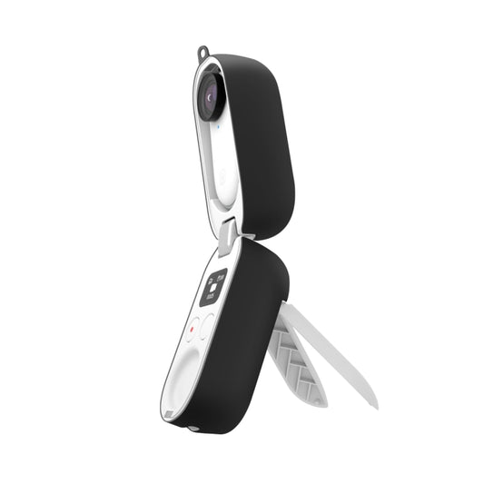 Charging Box Silicone Protective Case for Insta360 GO 2(Black) by bashfashion