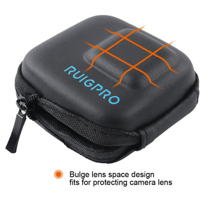 RUIGPRO Super Mini EVA Storage Protective Case Box for GoPro Hero11 Black / HERO10 Black / HERO9 Black / HERO8 Black /7 /6 /5(Black) by RUIGPRO