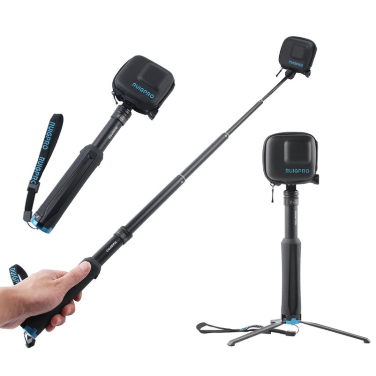 RUIGPRO Super Mini EVA Storage Protective Case Box for GoPro Hero11 Black / HERO10 Black / HERO9 Black / HERO8 Black /7 /6 /5(Black) by RUIGPRO