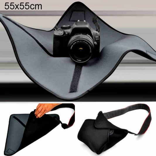 Shockproof Neoprene Bag Magic Wrap Blanket for Canon / Nikon / Sony Camera Lens, Size: 55 x 55cm by bashfashion