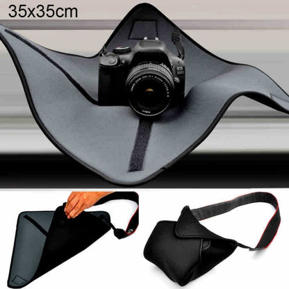 Shockproof Neoprene Bag Magic Wrap Blanket for Canon / Nikon / Sony Camera Lens, Size: 35 x 35cm by bashfashion