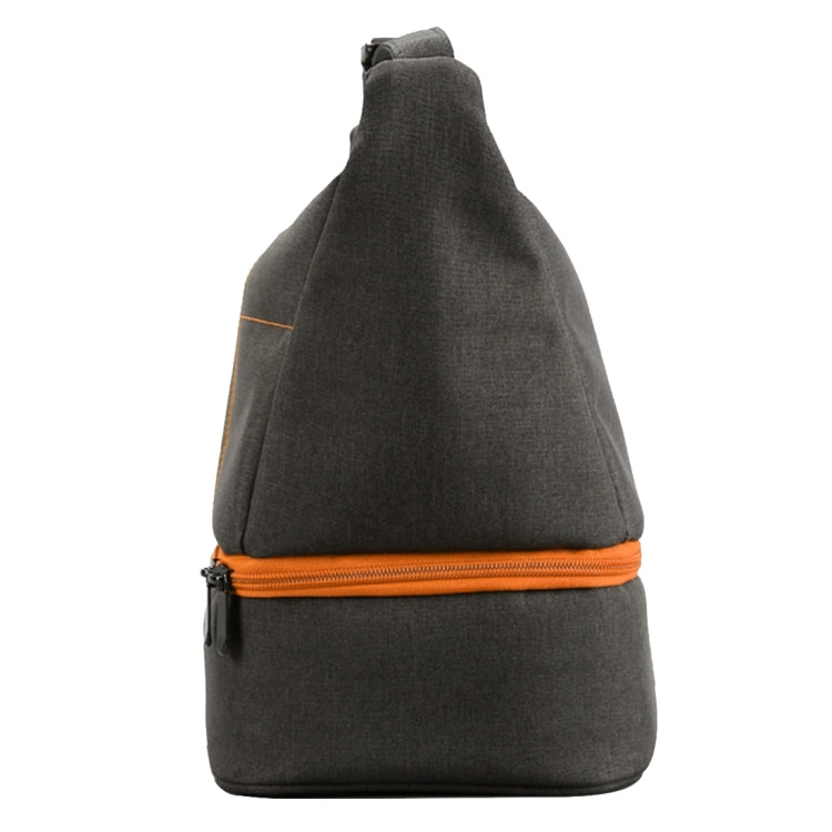 HU107513 Portable Waterproof Scratch-proof Abrasive Material Outdoor Sports Sling Shoulder Bag Handbag DSLR Camera Bag Phone Bag with Adjustable Detachable Shoulder Strap for GoPro, SJCAM, Nikon, Cano ... Samsung, Huawei, Size: 25.5 x 20.5 x 29 cm(Orange) by bashfashion