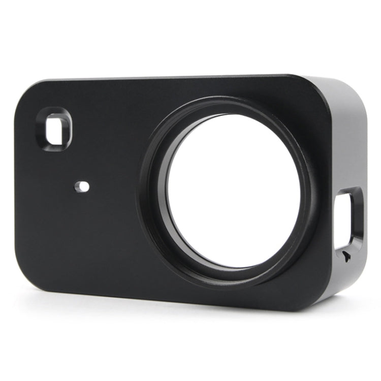 Housing Shell Aluminum Alloy Protective Cage with 37mm Filter Lens & Lens Cap & Screw for Xiaomi Mijia Small Camera (Black) by bashfashion