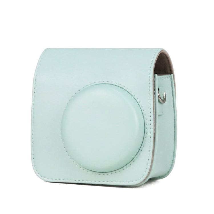 Retro Full Body PU Leather Case Camera Bag with Strap for FUJIFILM instax mini 7+ (Baby Blue) by bashfashion