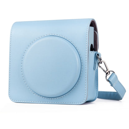 Full Body PU Leather Case Camera Bag with Strap for FUJIFILM instax Square SQ1 (Blue) by bashfashion